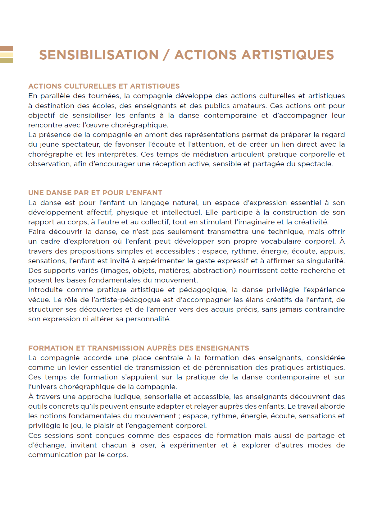 Spectacle • D'UN CORPS À L'AUTRE • Page 10